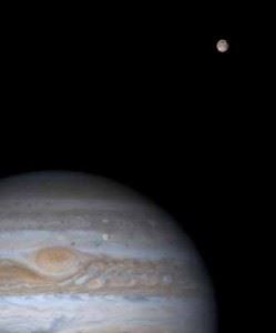 Jupiter y la Luna