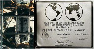 Apolo 11 Placa Eagle