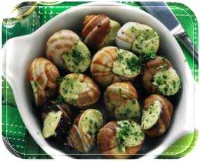 caracoles - cocinando