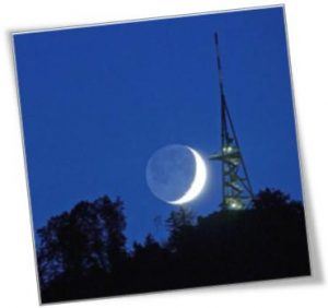 Luna Creciente - Observatorio