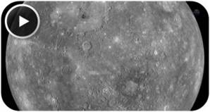 el planeta mercurio el brillo de la luna