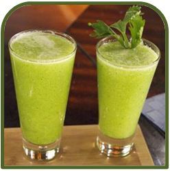 Jugo verde para bajar de peso
