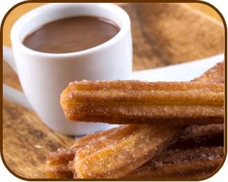 churros y chocolate