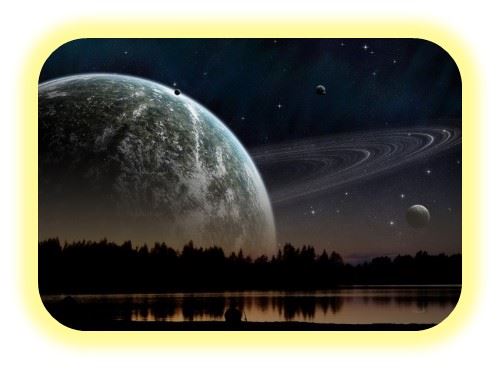 saturno brillante