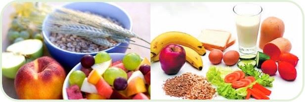 alimentos sanos collage