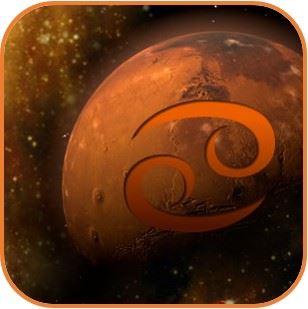 Marte entra en el signo de cancer