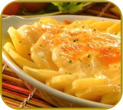 Receta de papas gratinadas