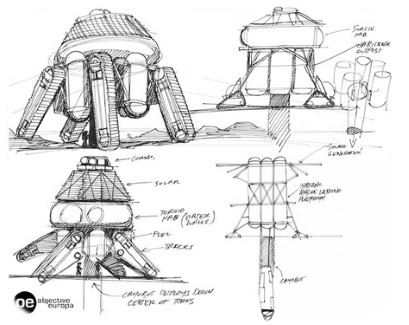 nave para ir a jupiter