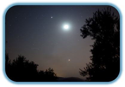 jupiter brilla en el cielo