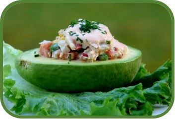 Delicia de Aguacate relleno de Atún