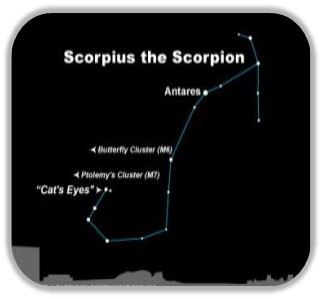 constelacion de escorpio