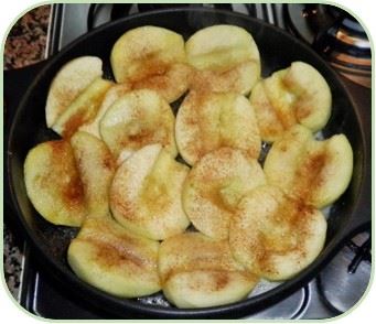 manzanas al horno