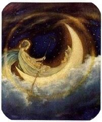 mesiendose en una Luna Nueva