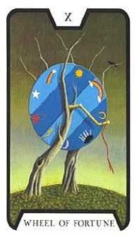 Rueda de la fortuna tarot