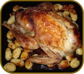receta pavo relleno al horno