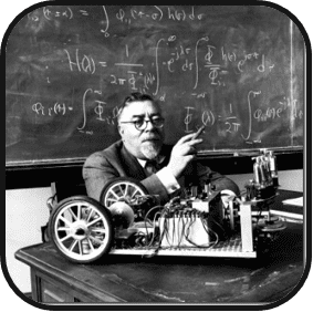 Norbert Wiener,  padre de la cibernética.