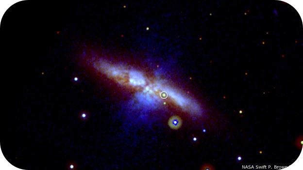 Supernova en su maximo esplendo